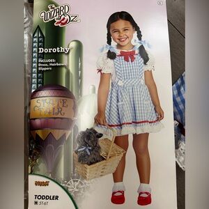 Wizard of Oz Dorothy Toddler Costume